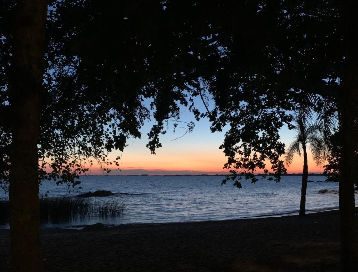 Apartamento Beira Da Praia Das Ondinas Sao Lourenco do Sul Dış mekan fotoğraf